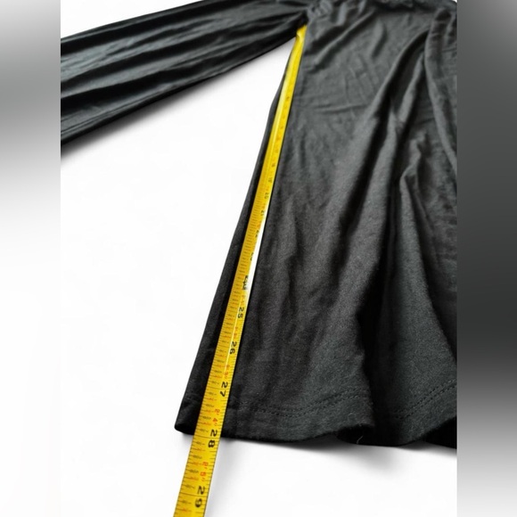 Comfy USA Ajuto Pants XL Black Modal Wide Leg Pull On Made USA - Picture 3 of 5